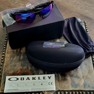 Oakley Polished Black Sunglasses